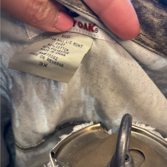 Mossy Oak Woodland Camouflage Shirt - Picture 2 of 3